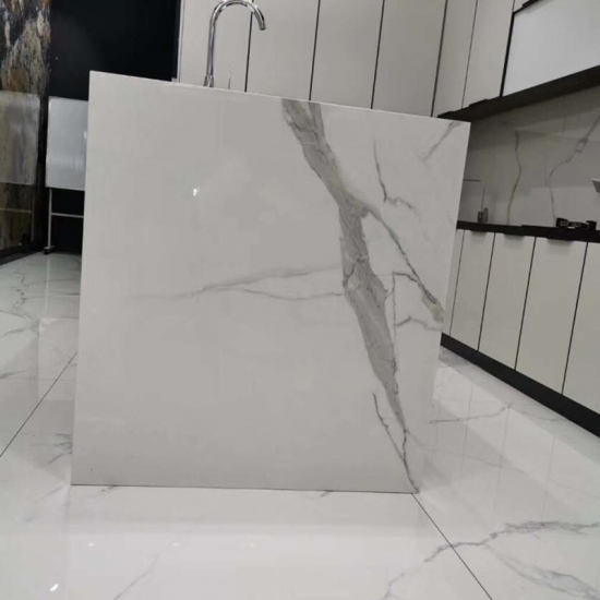 Calacatta White Sintered Stone Vanity Tops