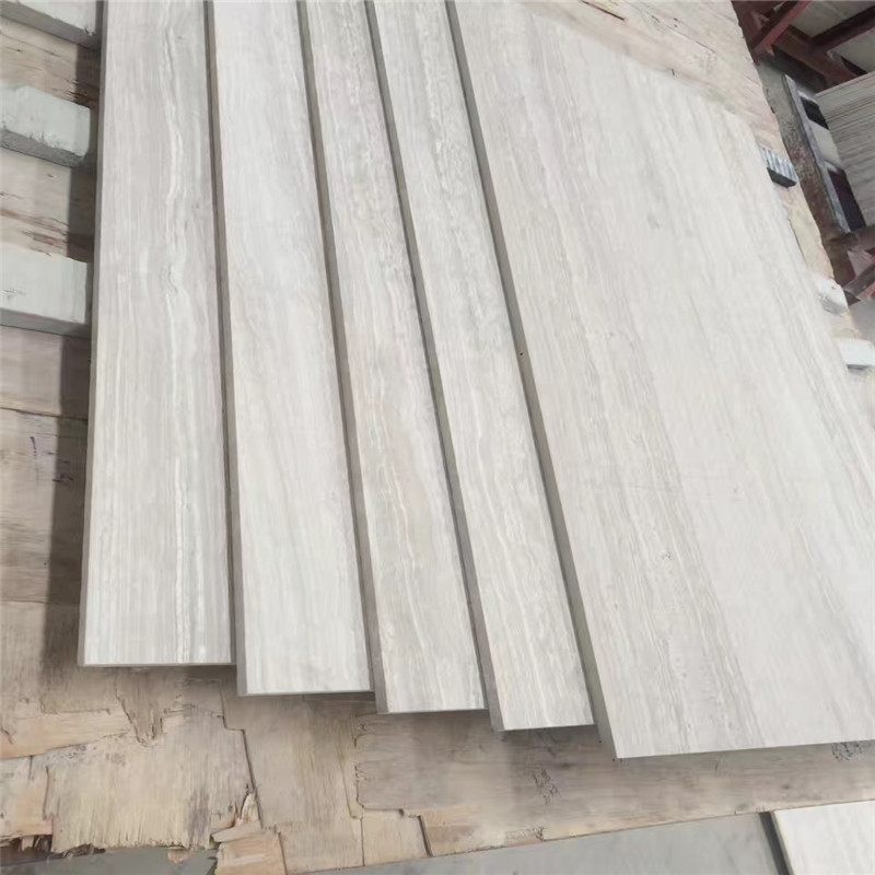 Продвижение Продажи китайский белый деревянный мрамор 610x305x10mm полированные плитки